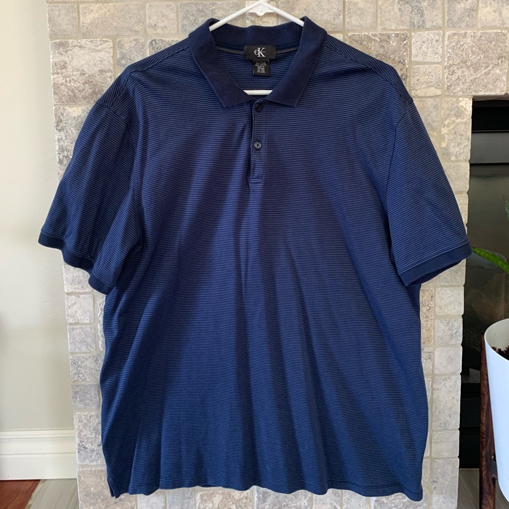 Men’s Calvin Klein polo shirt.